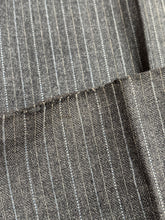 Načíst obrázek do prohlížeče Galerie, Třídílný vintage pruhovaný oblek Sportex by Dormeuil z čisté vlny, velikost M/48 
