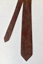 Load image into Gallery viewer, Actinia cravate vintage paisley Made in Italy
