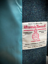 Load image into Gallery viewer, Harris Tweed X Eliz Scott manteau femme en tweed 100% laine 36 Made in England
