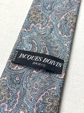 Charger l'image dans la galerie, Jacques Boivin cravate paisley en soie Made in France
