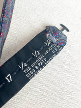 Charger l'image dans la galerie, Noeud papillon paisley vintage en soie
