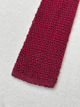 Načíst obrázek do prohlížeče Galerie, Duo de cravates vintage en tricot de soie
