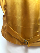 Load image into Gallery viewer, Gurteen Esquire gilet de costume vert en pure laine vierge 56
