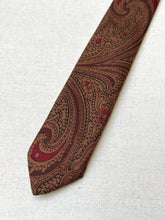 Load image into Gallery viewer, Actinia cravate vintage paisley Made in Italy

