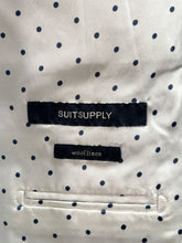 Afbeelding in Gallery-weergave laden, Suitsupply blazer marine en laine et lin Prince de Galles 52
