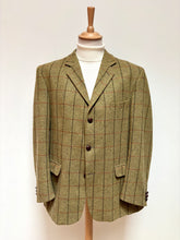Charger l'image dans la galerie, John Hanly blazer à carreaux en pure laine vierge 42 R / 54 FR
