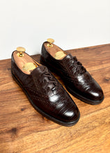 Carica l&#39;immagine nel visualizzatore di Gallery, Walter shoes derby femme en cuir marron Made in Italy 36 FR
