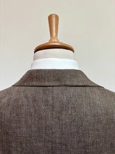 Charger l&#39;image dans la galerie, Suitsupply costume vintage trois pièces 100% lin Ormezzano 48

