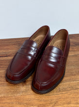 Carica l&#39;immagine nel visualizzatore di Gallery, Bowen mocassins bordeaux en cuir lisse 7 UK/41 FR
