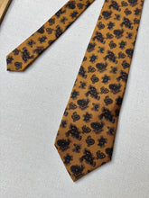 Charger l&#39;image dans la galerie, Berteil Paris cravate vintage paisley en soie Made in Italy
