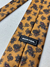 Charger l&#39;image dans la galerie, Berteil Paris cravate vintage paisley en soie Made in Italy
