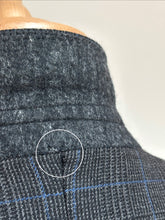 Lade das Bild in den Galerie-Viewer, Loro Piana blazer gris en laine et cachemire à carreaux Prince de Galles 48
