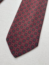 Načíst obrázek do prohlížeče Galerie, Trio de cravates vintage en soie à motif géométrique Pierre Balmain
