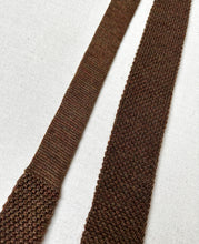 Charger l'image dans la galerie, Cravate maille vintage en laine et mohair
