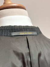 Načíst obrázek do prohlížeče Galerie, Třídílný vintage pruhovaný oblek Sportex by Dormeuil z čisté vlny, velikost M/48 

