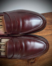 Carica l&#39;immagine nel visualizzatore di Gallery, Bowen mocassins bordeaux en cuir lisse 7 UK/41 FR
