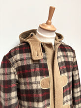 Afbeelding in Gallery-weergave laden, Gloverall manteau duffle-coat beige en laine Made in England
