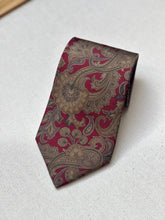 Carica l'immagine nel visualizzatore di Gallery, Cravatta vintage paisley Prochownick Made in Italy
