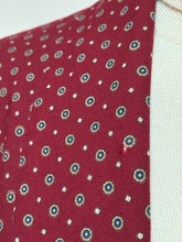 Carica l'immagine nel visualizzatore di Gallery, Vestaglia vintage in lana con collo a scialle Neri del Ponte Made in Italy L
