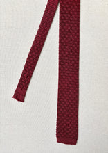 Načíst obrázek do prohlížeče Galerie, Lot de 5 cravates tricot vintage en laine et soie
