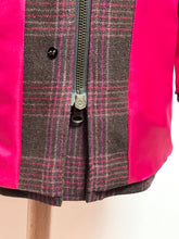 Načíst obrázek do prohlížeče Galerie, Chrysalis The Hampton manteau femme en tweed Anglais en laine vierge Taille 36 Made in England
