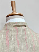 Charger l'image dans la galerie, Lucas Delli blazer à rayures en lin 52
