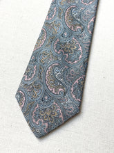 Charger l'image dans la galerie, Jacques Boivin cravate paisley en soie Made in France
