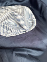 Lade das Bild in den Galerie-Viewer, Scapa blazer marine rayé en coton et laine 48/M
