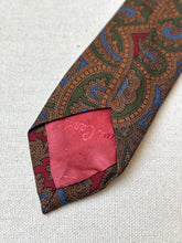 Charger l'image dans la galerie, Pierre Cardin cravate vintage paisley en soie Made in Italy
