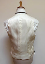 Charger l&#39;image dans la galerie, Suitsupply costume vintage trois pièces 100% lin Ormezzano 48
