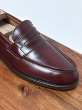 Carica l&#39;immagine nel visualizzatore di Gallery, Bowen mocassins bordeaux en cuir lisse 7 UK/41 FR
