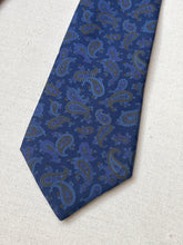 Charger l'image dans la galerie, Curling cravate paisley en soie Made in France
