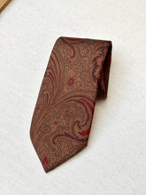 Load image into Gallery viewer, Actinia cravate vintage paisley Made in Italy
