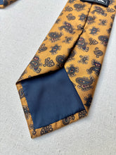 Charger l&#39;image dans la galerie, Berteil Paris cravate vintage paisley en soie Made in Italy

