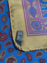 Charger l&#39;image dans la galerie, Trio de pochettes vintage paisley en soie
