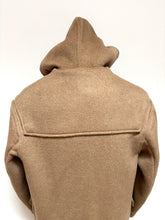 Afbeelding in Gallery-weergave laden, Gloverall manteau duffle-coat beige en laine Made in England
