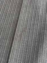 Načíst obrázek do prohlížeče Galerie, Třídílný vintage pruhovaný oblek Sportex by Dormeuil z čisté vlny, velikost M/48 
