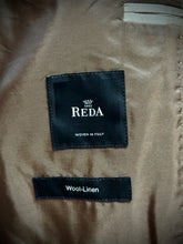 Lade das Bild in den Galerie-Viewer, Hugo Boss blazer marron beige en laine et lin Reda 52
