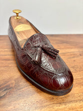 Carica l&#39;immagine nel visualizzatore di Gallery, Walter shoes mocassins pampilles femme en cuir marron Made in Italy 36 FR
