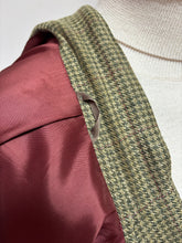 Lade das Bild in den Galerie-Viewer, E. Thomas blazer pied de poule en laine lin et soie 52
