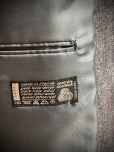 Charger l&#39;image dans la galerie, Nicoll Paris costume à rayures vintage trois pièces en pure laine vierge M/L
