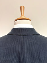 Lade das Bild in den Galerie-Viewer, Scapa blazer marine rayé en coton et laine 48/M
