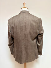 Lade das Bild in den Galerie-Viewer, Loro Piana Summertime blazer marron beige en laine lin et soie 52
