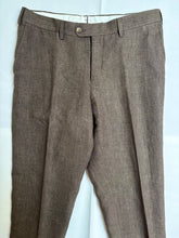 Charger l&#39;image dans la galerie, Suitsupply costume vintage trois pièces 100% lin Ormezzano 48
