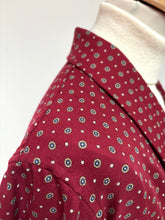 Carica l'immagine nel visualizzatore di Gallery, Vestaglia vintage in lana con collo a scialle Neri del Ponte Made in Italy L
