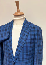 Charger l&#39;image dans la galerie, Vitale Barberis Canonico costume deux pièces à carreaux 100% laine 48
