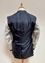 Charger l&#39;image dans la galerie, Costume bleu marine vintage deux pièces en laine vierge S
