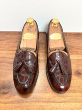 Carica l&#39;immagine nel visualizzatore di Gallery, Walter shoes mocassins pampilles femme en cuir marron Made in Italy 36 FR
