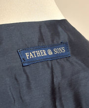 Afbeelding in Gallery-weergave laden, Father &amp; Sons gilet vintage tartan à carreaux en laine XL
