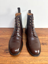 Carica l&#39;immagine nel visualizzatore di Gallery, Gordon Scott bottines femme en cuir de veau lisse marron foncé 4 UK / 37 FR
